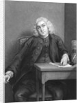 Samuel Johnson Thinking at Desk by Anonymous