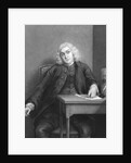 Samuel Johnson Thinking at Desk by Anonymous