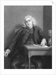 Samuel Johnson Thinking at Desk by Anonymous