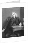 Samuel Johnson Thinking at Desk by Anonymous