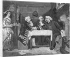 Oliver Goldsmith with James Boswell and Samuel Johnson by Anonymous