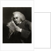 Samuel Johnson Reading Book by Anonymous