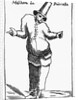Illustration of Early Costume for Italian Carnival by Anonymous