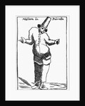 Illustration of Early Costume for Italian Carnival by Anonymous