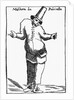 Illustration of Early Costume for Italian Carnival by Anonymous