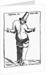 Illustration of Early Costume for Italian Carnival by Anonymous