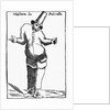 Illustration of Early Costume for Italian Carnival by Anonymous