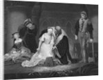 Engraving After The Execution of Lady Jane Grey by Paul Delaroche