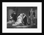 Engraving After The Execution of Lady Jane Grey by Paul Delaroche