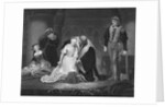 Engraving After The Execution of Lady Jane Grey by Paul Delaroche