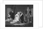 Engraving After The Execution of Lady Jane Grey by Paul Delaroche