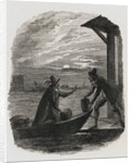 Guy Fawkes and Catesby Exporting Gun Powder Under Moonlight by Anonymous