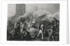 Illustration Depicting Siege of Paris by Normans in 835 by Anonymous