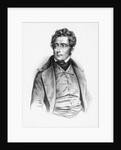 Portrait of Alphonse de Lamartine by Anonymous