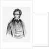 Portrait of Alphonse de Lamartine by Anonymous