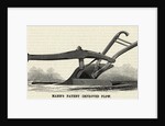 Mann's Patent Improved Plow Engraving by Anonymous