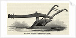 Mann's Patent Improved Plow Engraving by Anonymous