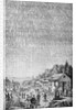 Illustration Depicting Meteor Shower by Anonymous