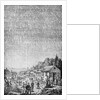 Illustration Depicting Meteor Shower by Anonymous
