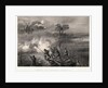 Civil War Scene at Battle of Lookout Mountain by Anonymous