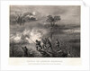 Civil War Scene at Battle of Lookout Mountain by Anonymous