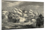 Sir Francis Drake Attacking Spanish Treasure Ship by Anonymous