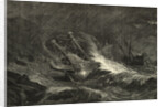 Vessels of Armada Being Wrecked on Irish Coast by Anonymous