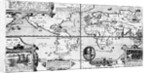 Map Showing Sir Francis Drake's Course Around World by Anonymous