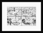 Map Showing Sir Francis Drake's Course Around World by Anonymous