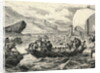 Phoenician Fleet Voyaging out to sea by Anonymous