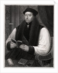 Thomas Cranmer Holding a Book by Anonymous