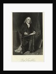 Portrait of Benjamin Franklin Sitting in Chair by Anonymous