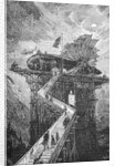 Gangplank to Fanciful Moon-Bound Ship by Anonymous