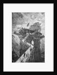 Gangplank to Fanciful Moon-Bound Ship by Anonymous