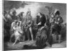 Meeting Of Spanish And Peruvians by Anonymous