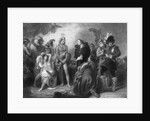 Meeting Of Spanish And Peruvians by Anonymous