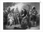 Meeting Of Spanish And Peruvians by Anonymous