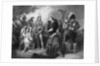 Meeting Of Spanish And Peruvians by Anonymous