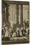 British Party Bowing to Emperor of Rome by Anonymous