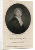 Portrait of English Novelist Matthew Gregory Lewis Author of The Monk by Anonymous