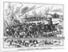 Stonewall Jackson in Battle Scene "Standing Like A Stone Wall" by Anonymous