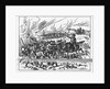 Stonewall Jackson in Battle Scene "Standing Like A Stone Wall" by Anonymous