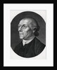 Oval Portrait of John Protestant Caspar Lavater by Anonymous