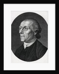 Oval Portrait of John Protestant Caspar Lavater by Anonymous