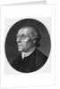 Oval Portrait of John Protestant Caspar Lavater by Anonymous