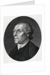Oval Portrait of John Protestant Caspar Lavater by Anonymous