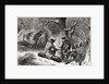American Troops at Valley Forge by Anonymous