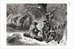 American Troops at Valley Forge by Anonymous