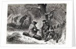 American Troops at Valley Forge by Anonymous