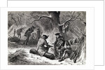 American Troops at Valley Forge by Anonymous
